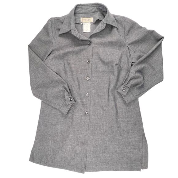 VTG Bridgewater Dress Jacket 14W Button Down Tailored Career Workwear Blazer - Picture 7 of 11